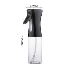 Netscroll Višenamjenski kuhinjski raspršivač za ulje, ocat i druge tekućine LiquidSprayer, 200 ml, bez BPA, za salate, pečenje i airfryer, LiquidSprayer