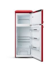 ETA Storio retro kombinirani hladnjak, 170 l, 45 l, crvena (ETA253490030E)