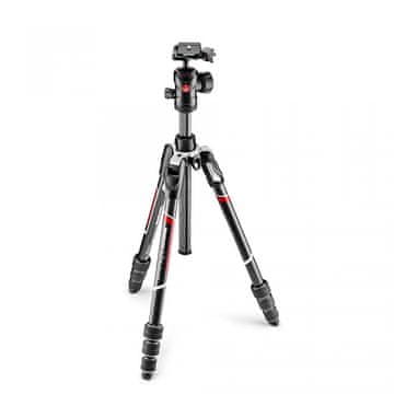 Manfrotto Karbonsko potovalno stojalo Befree ADVANCED-TWIST LOCK - (MKBFRTC4-BH) + DARILO nosilec za telefon (MTWISTGRIPK)