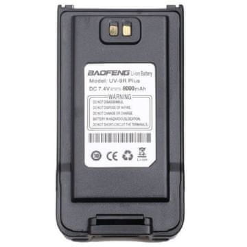 Baofeng Zamjenska baterija za UV-9R Plus - 7.4V 8000mAh