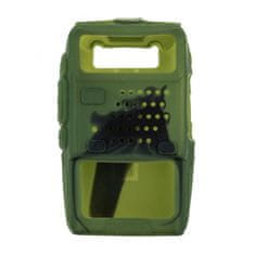 Baofeng Silikonska torbica za radio UV-5R Zelena (kamuflažna)