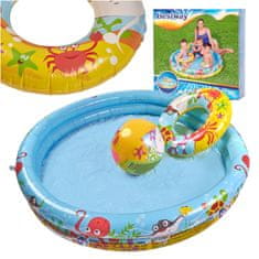 Bestway 51124 Bazen 122cm + prsten + lopta