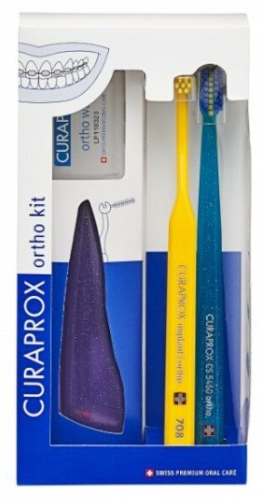 Curaprox set za njegu zuba s aparatićem za zube (kCX169)