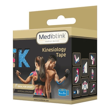 Mediblink Kineziološka traka M131, 5 cm x 5 m, plava