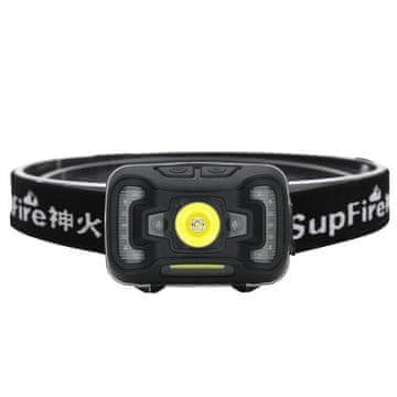 SupFire Supfire HL16 LED čeona lampa JIGNRUI XG2 LED 273lm, USB, Li-ion