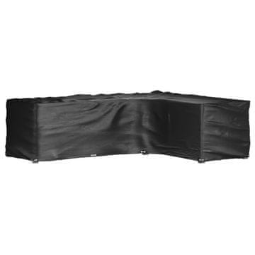 Vidaxl Navlaka za kutni vrtni namještaj, 16 rupica za otvaranje, 260x210x80 cm