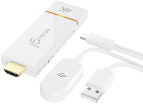 J5CREATE USB adapter, 4K HDMI, bijela (JVAW76)