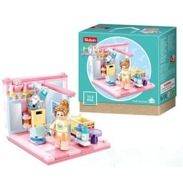 FRIZERSKI SALON - mini blokovi za sobe - Sluban - 104 dijela