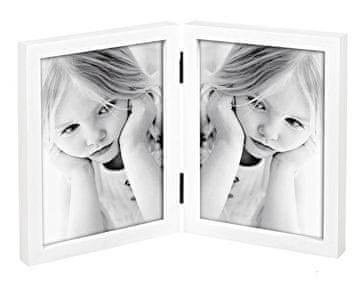 MASCAGNI M686/2Q drveni okvir 13x18 bijela