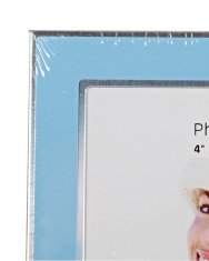 Tradag T6410 SVIJETLOPLAVO-SREBRNI okvir metalni 10x15 plavi