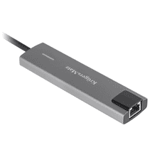 Krüger&Matz USB priključna stanica tipa C na HDMI, 2x USB3.0, 2x USB tipa C, RJ45