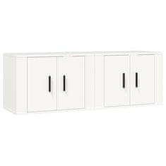 Vidaxl Zidni TV ormarići 2 kom bijeli 57 x 34,5 x 40 cm