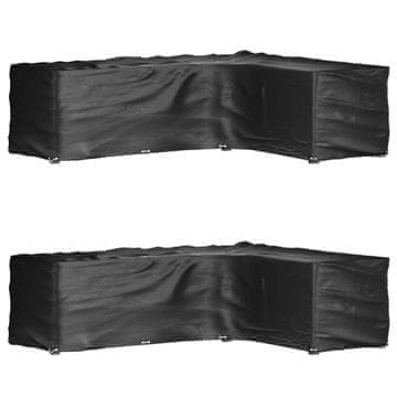 Vidaxl Navlake za vrtni namještaj L, 2 kom, 16 rupica za vezice, 260x210x80 cm