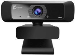 J5CREATE web kamera, 360°, 1080p, crna (JVCU100)