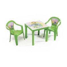 Paradiso dječji stol, 46 x 46 x 43 cm, zelena