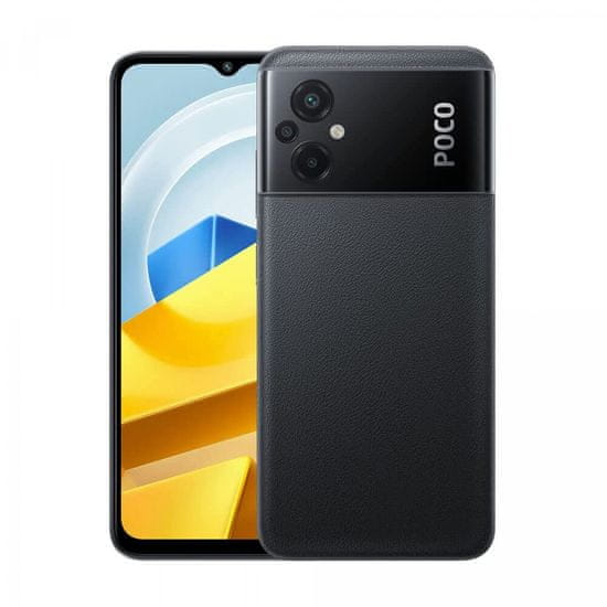 POCO M5 pametni telefon, 4 GB/128 GB, crni