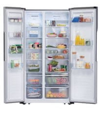 Gorenje NRS918EMX Side By Side hladnjak, američki