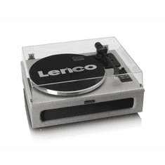 LENCO LS-440GY gramofon, sivo-crna