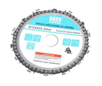 Bass Polska Drveni disk 125 mm x 22 mm