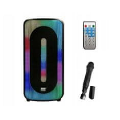 Bass Polska Bluetooth zvučnik s mikrofonom, daljinskim upravljačem i karaoke funkcijom