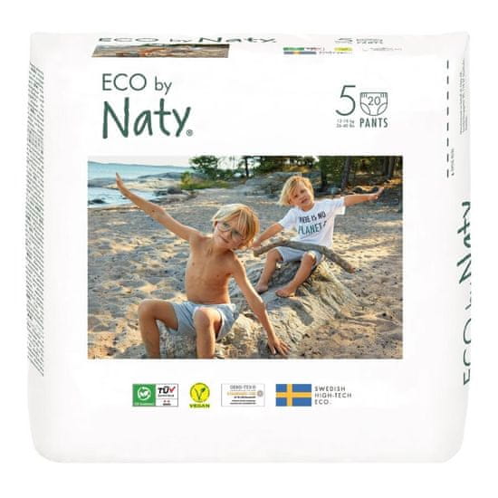 ECO by Naty 5 Junior rastezljive pelene 12-18 kg 20 komada