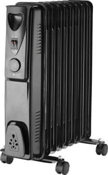 Volteno 7-rebrasti uljni radijator 1500W crni