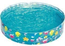 Bestway Dječji čvrsti bazen Morski svijet 122x25 cm BESTWAY 55028