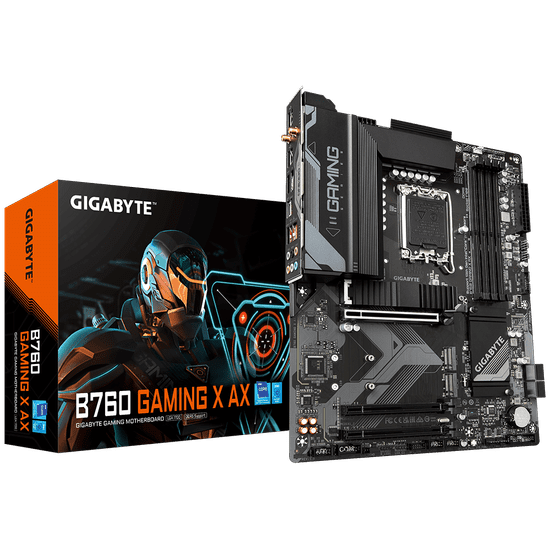 Gigabyte B760 GAMING X AX matična ploča, DDR5, LGA1700