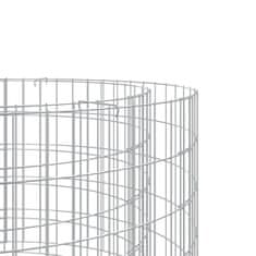 Vidaxl Gabionsko ložište Ø 100 cm od pocinčanog željeza