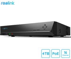 Reolink RLN16-410 jedinica za snimanje, 4TB, do 16 kamera, do 12TB, 24/7, PoE