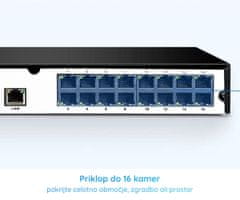 Reolink RLN16-410 jedinica za snimanje, 4TB, do 16 kamera, do 12TB, 24/7, PoE