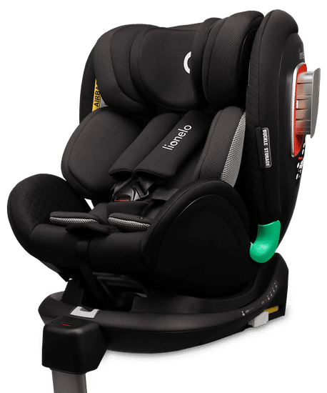 Lionelo autosjedalica ANTOON PLUS 2023 BLACK ONYX