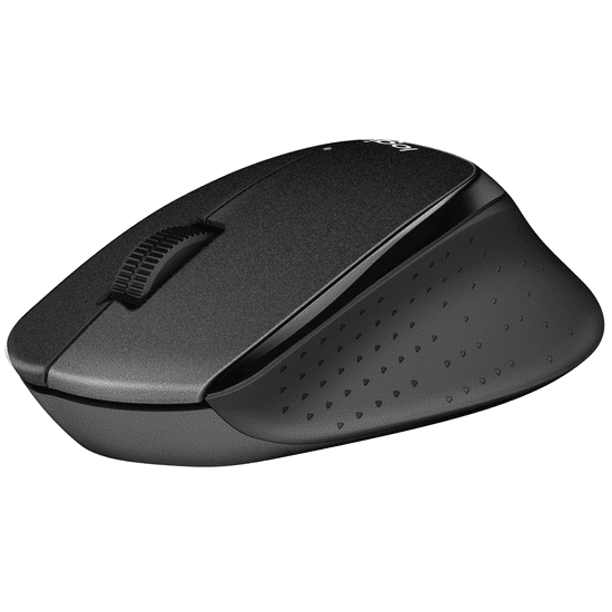 Logitech B330 Silent Plus miš, bežična, crna (910-004913)