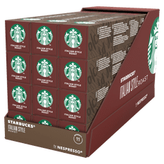 Starbucks Italian Style Roast by Nespresso Dark Roast kapsule za kavu, 12x 10 kapsule