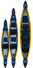 Aqua Marina Tomahawk Air-K-375 kajak/kanu, za jednu osobu, plavo-žuta