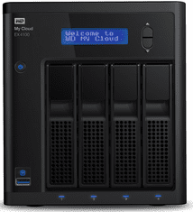 WD My Cloud Expert EX4100 NAS server, 32TB, crna (WDBWZE0320KBK-EESN)