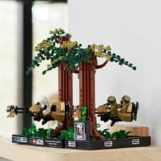 LEGO Star Wars 75353 Endor Speeder Chase - Diorama
