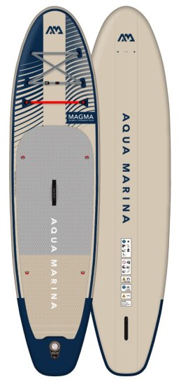 Aqua Marina Magma BT-23MAP sup na napuhavanje s veslom, bež