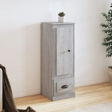 Vidaxl Ormarić, sivi hrast sonoma, 36x35,5x103,5 cm