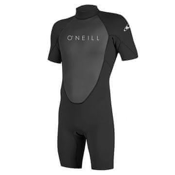 O'Neill Reactor 2 muški neopren Shorty, kratki rukav, 2mm, crni
