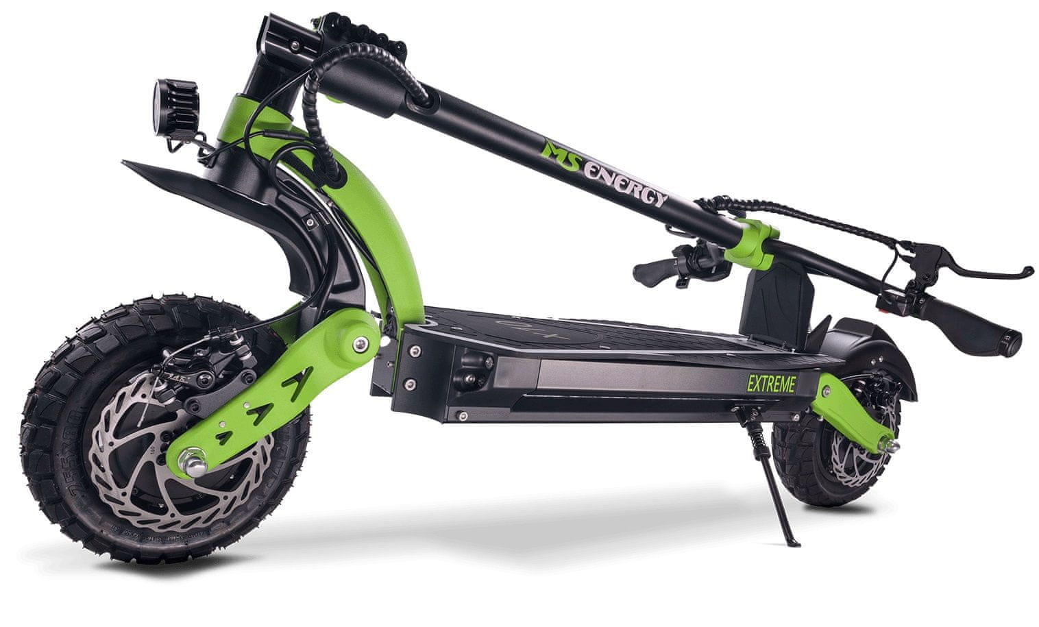 MS ENERGY x10 električni romobil, 25,4 cm, 2x1000W, do 75 km, LED