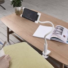 Choetech T548 držač mobitela, Qi punjač 10W, bijela
