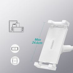 Choetech T548 držač mobitela, Qi punjač 10W, bijela