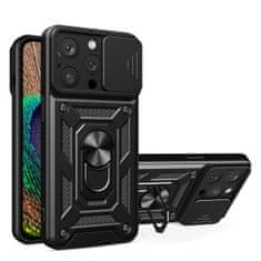 MG Hybrid Armor Camshield maska za iPhone 14 Pro Max, crno