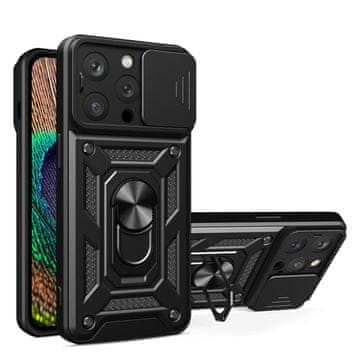 MG Hybrid Armor Camshield maska za iPhone 14 Pro Max, crno