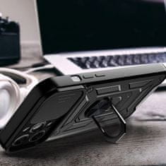 MG Hybrid Armor Camshield maska za iPhone 14 Pro Max, crno