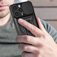 MG Hybrid Armor Camshield maska za iPhone 14 Pro Max, crno