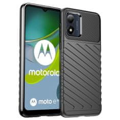 MG Thunder maska za Motorola Moto E13, crno