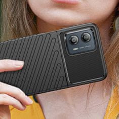 MG Thunder maska za Motorola Moto G53, crno