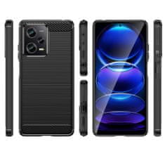 MG Carbon maska za Xiaomi Poco X5 Pro 5G / Redmi Note 12 Pro, crno